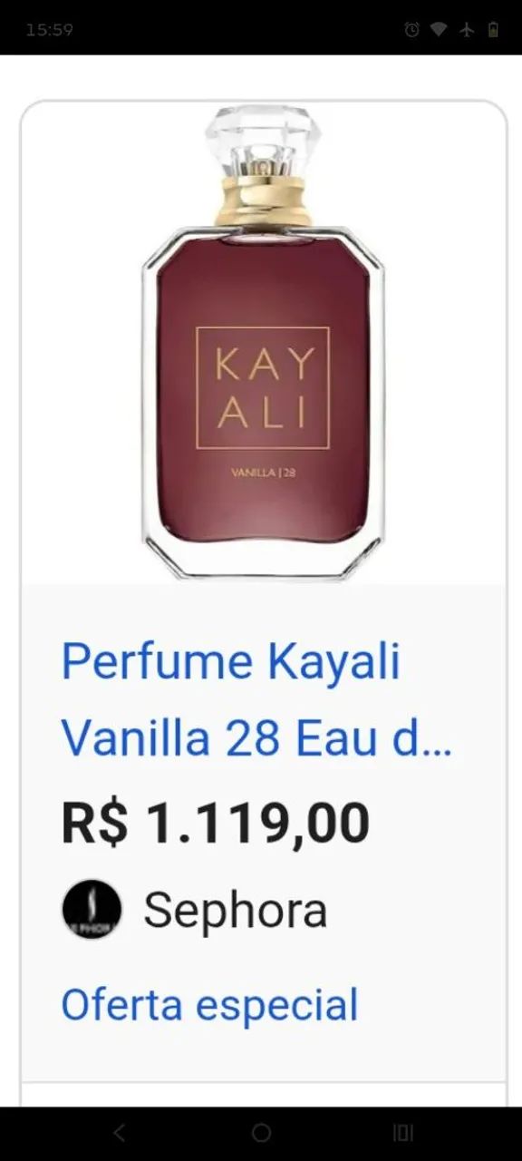 PERFUME KAYALI VANILLA 28 - 100ML.