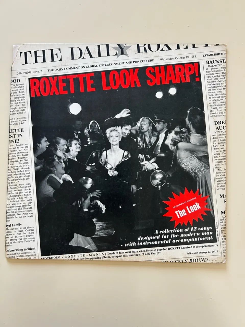 Disco Vinil LP Roxette