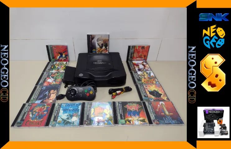 Snk Console Neo Geo Cd Top Loader Com 14 - Foto 2