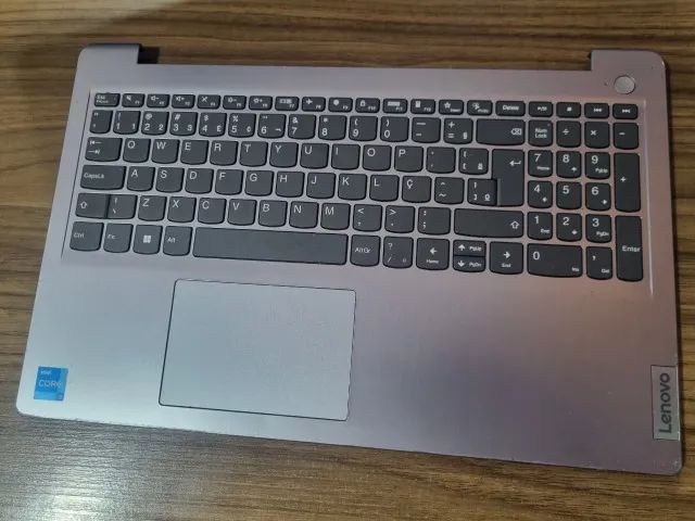 PALMREST+ TECLADO E TOUCHPAD DO NOTEBOOK LENOVO IDEAPAD  3 15ITL6