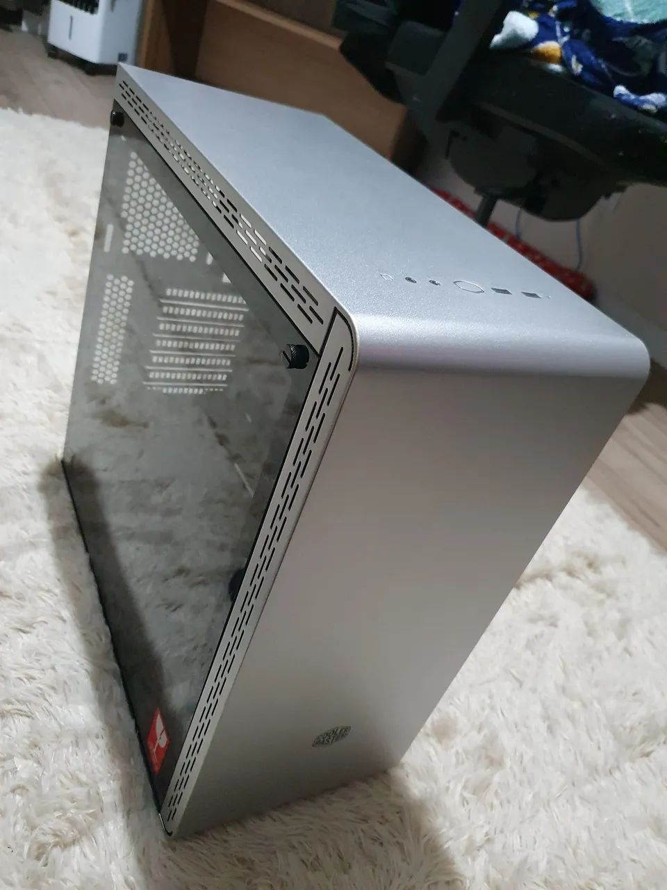 Gabinete Cooler Master Masterbox MS600 cor cinza/prata
