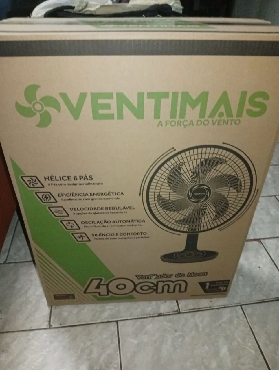 Ventilador Ventimais 40cm Turbo  - Foto 5