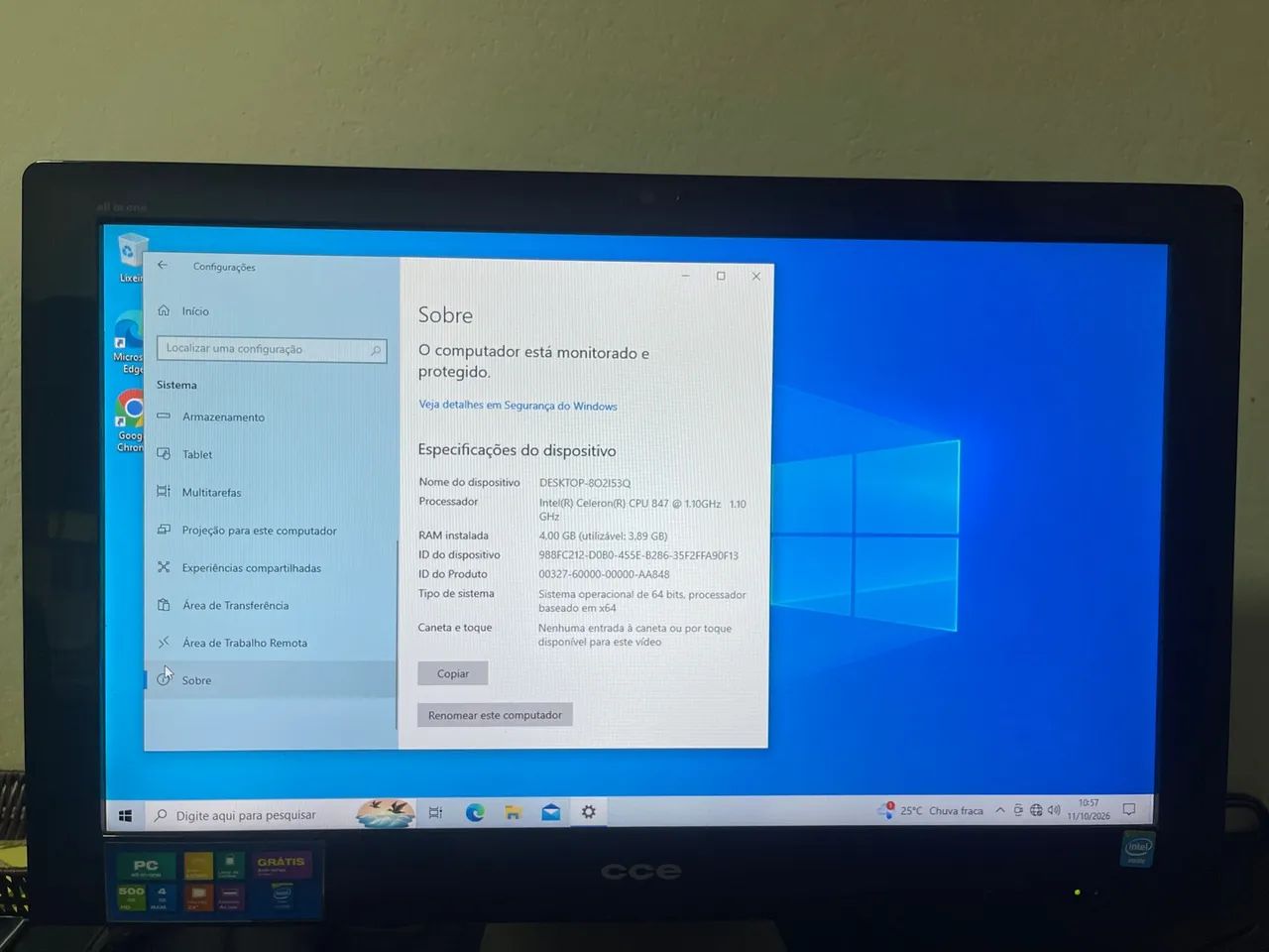 Computador All in one CCE - Foto 3