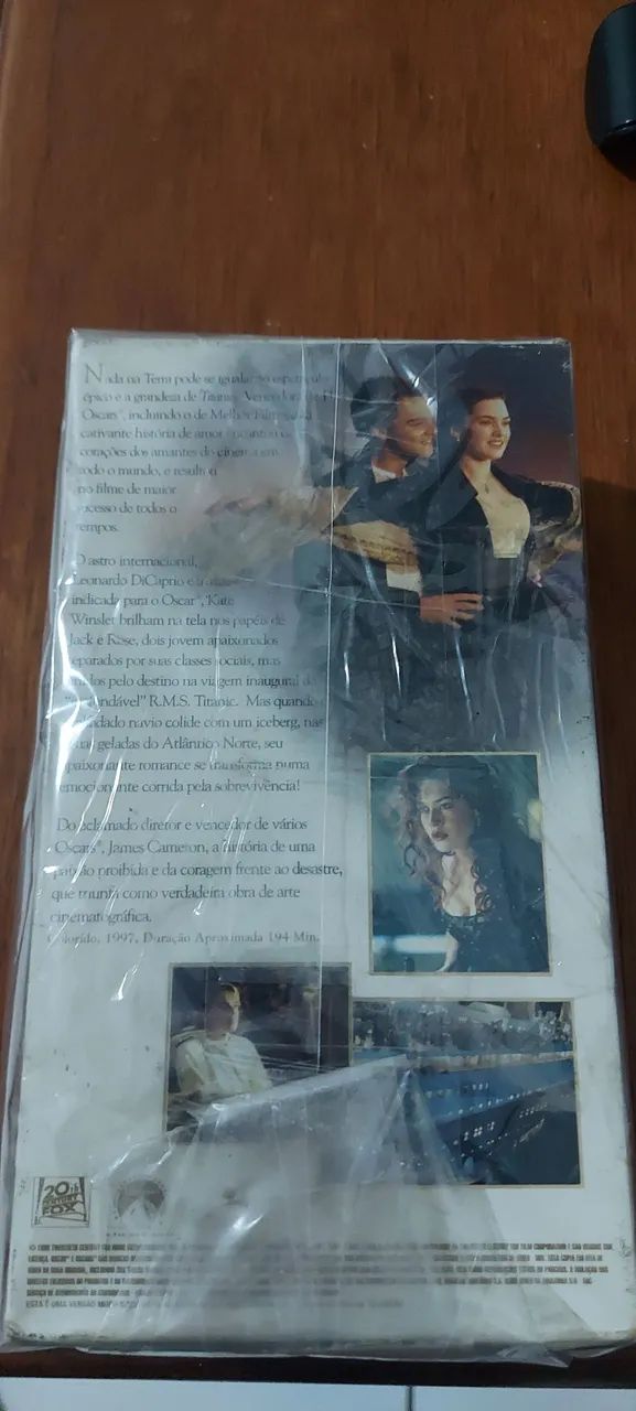 Vhs Titanic duplo lacrado  - Foto 3