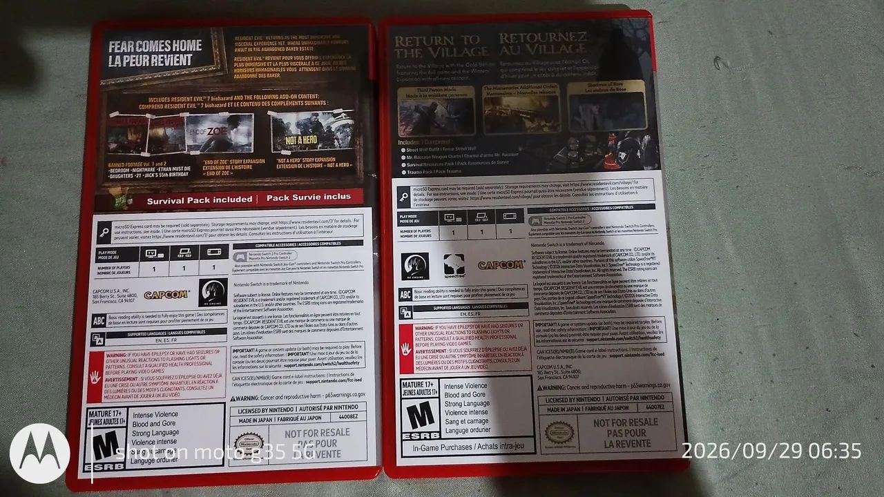 Resident evil Village e resident evil 7  - Foto 2