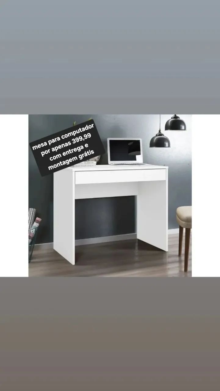 Mesa para computador 90cm 64993886542977120