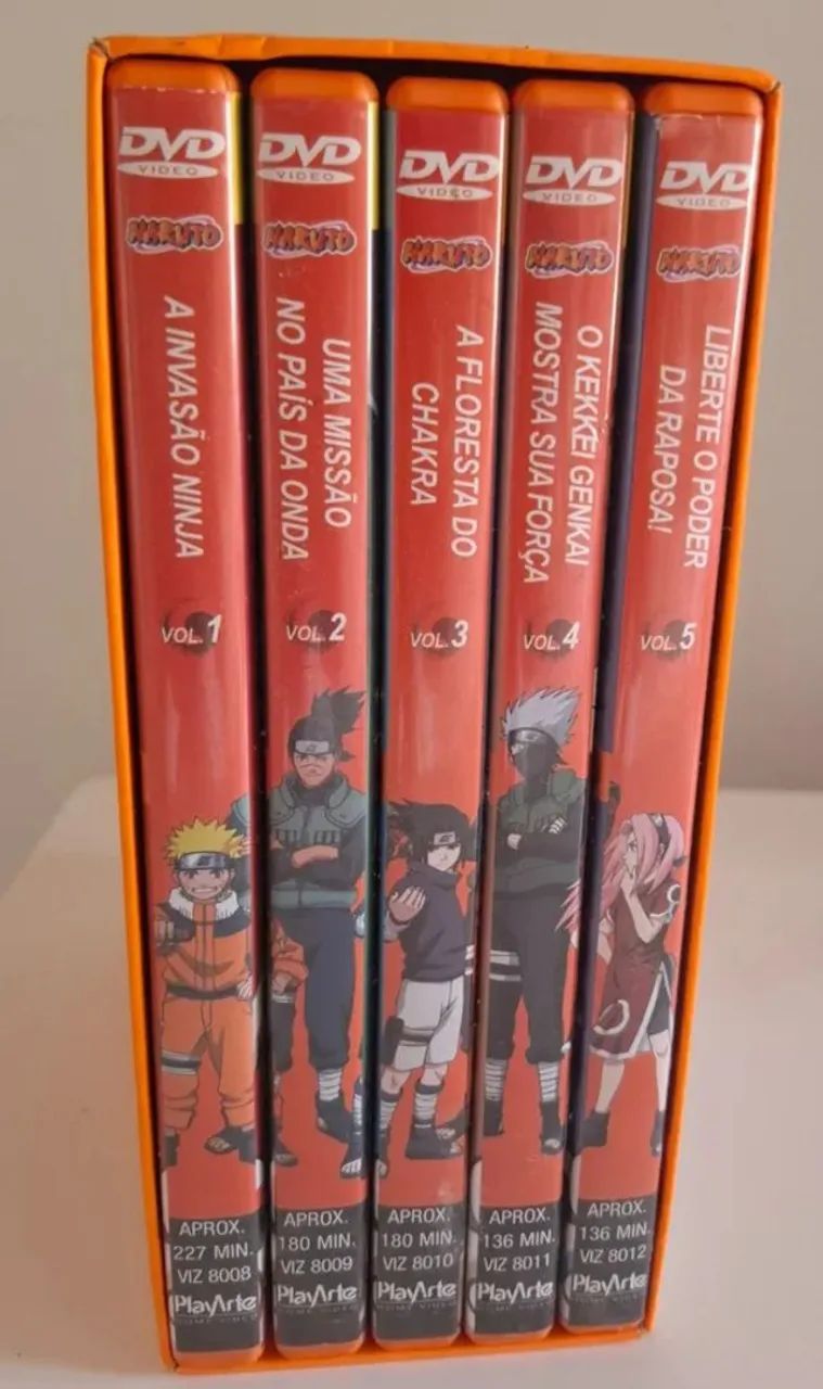 Naruto clássico Box 01 DVD - Foto 2