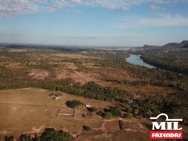 4 km de margens do Rio Araguaia. Fazenda 96 alqueires 464.64 Hectares - Aragarças-GO