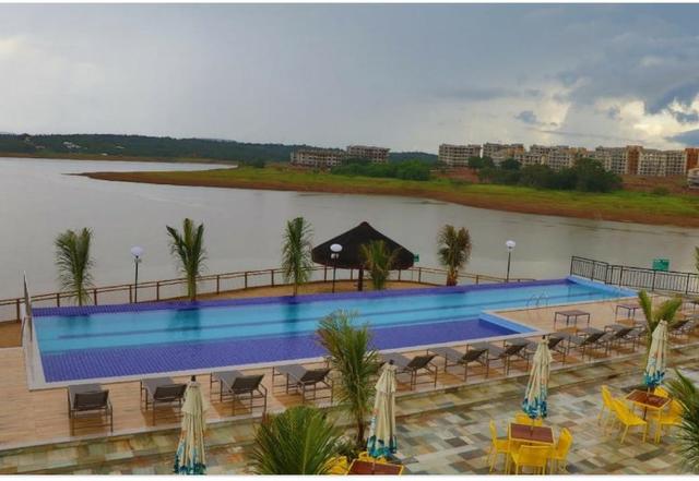 Flat no Resort do Lago em Cadas Novas - GO - Foto 5