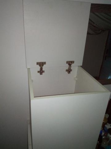 Bau em mdf branco - Foto 2