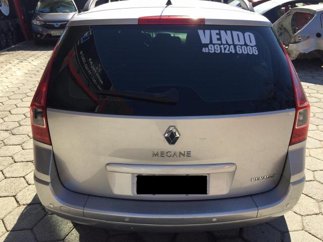 Megane Grantour 2.0 16v prata ano 2010 impecavel - Foto 4