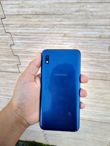 Troco Samsung A 10 em moto 50cc