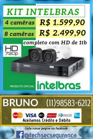 Câmeras INTELBRAS com Instalação
