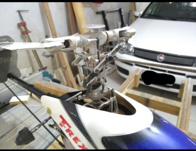 Helicóptero T-REX 600 Nitro Pro Voando - Parcelo em 10x no cartão - Foto 5
