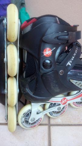 Patins in line, kit hoquey - Foto 6