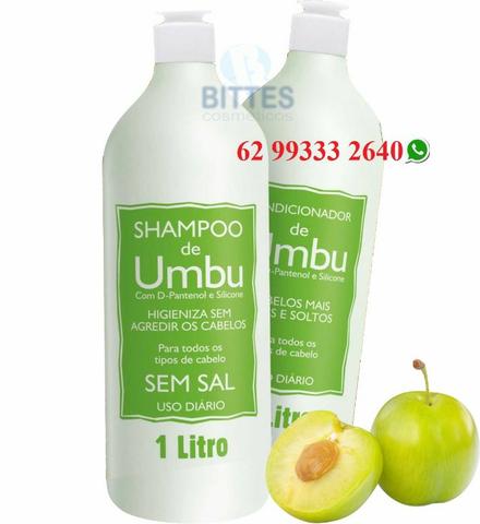 Hidratação Reconstrução Capilar Kit Natubelly Cauterização Umbu shampoo Condicionado