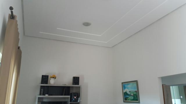 Casa 3quartos laje suite churrasqueira rua 6 Vicente Pires condomínio fechado lote 200m2 - Foto 3