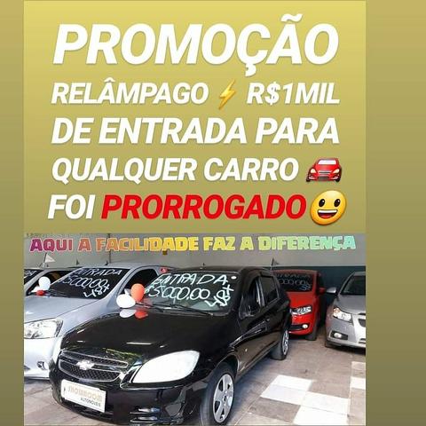 O show começou! r$1mil de entrada(prisma 1.4 lt 2012 completo)