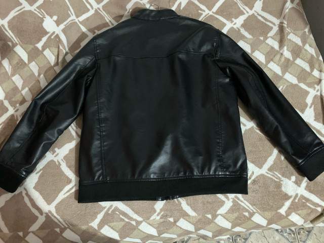 jaqueta de couro gg masculina