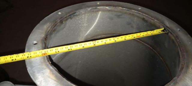 Funil / Cone em aço inox com abertura superior de 1000 mm - Foto 3