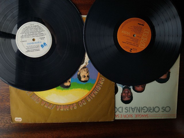 Lp Vinil - Os Originais Do Samba - Sangue Suor e Samba