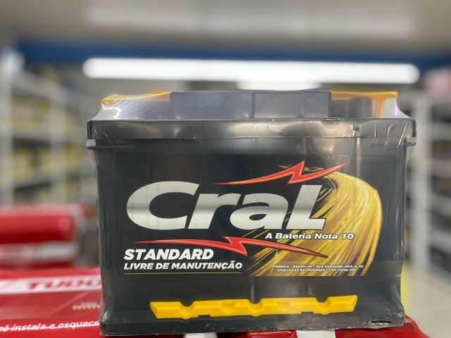 Bateria Cral 60 Amperes  - Foto 2