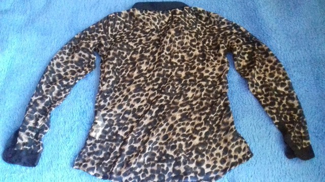 Camisa oncinha animal print marisa - Foto 2