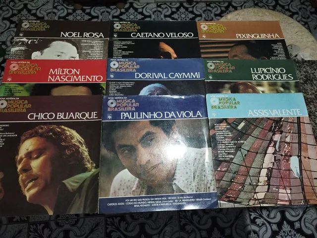 Coletânea 9 vinil Musica Popular Brasileira 
