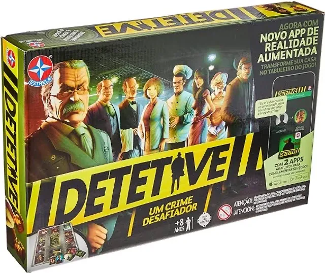 Jogo Detetive Anos 80  Jogo de Tabuleiro Estrela Usado 91945682