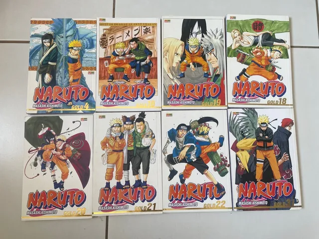 Coleção Mangá Naruto Gold Completo + Gaiden + Rock Lee - Hobbies e