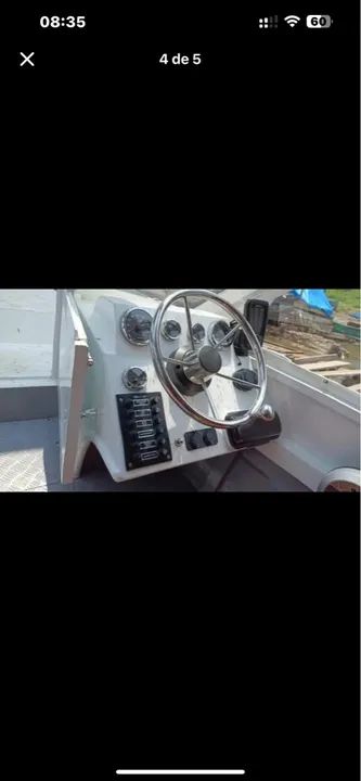 Lancha de Carga  7 lugares Top e Nova Aceito Propostas - Foto 6