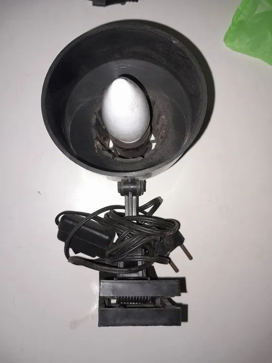 Luminária de mesa vintage - modelo avião