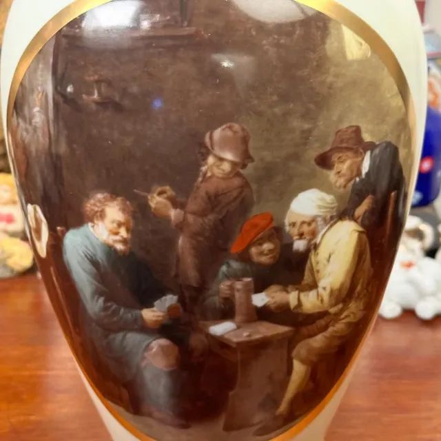 Potiche em porcelana alemã DP - Foto 4