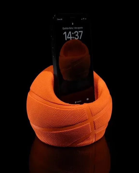 Suporte para celular - Bola de basquete  - Foto 2