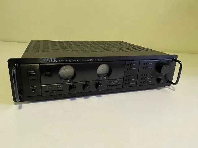 Amplificador Carver CM-1090 (raridade, áudio, vintage)
