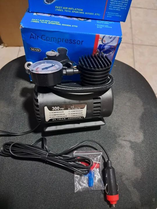 Mini compressor ar automotivo  300 ISP  - Foto 2