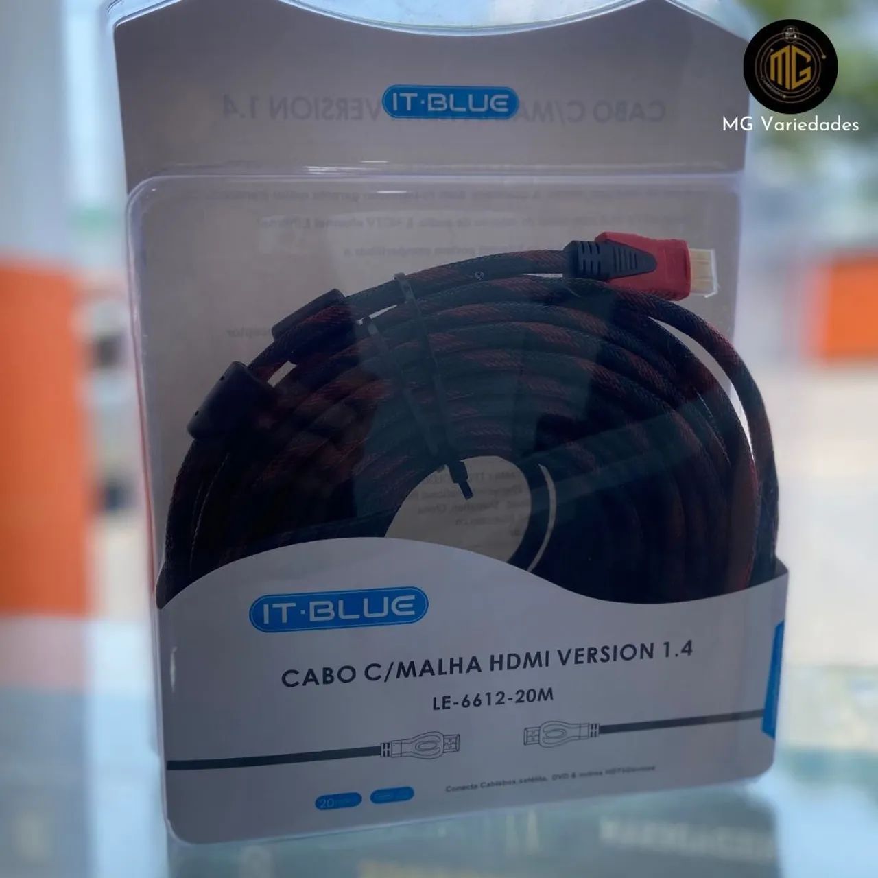 Cabo HDMI Com Malha 20M 