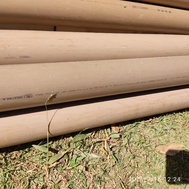 Tubo Pvc Soldável Marrom 75 mm e 85 mm, Barras Com 6 Metros Ou Fração de Cano Amanco. - Foto 5
