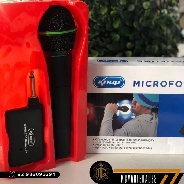 Microfone Knup Alta Qualidade 