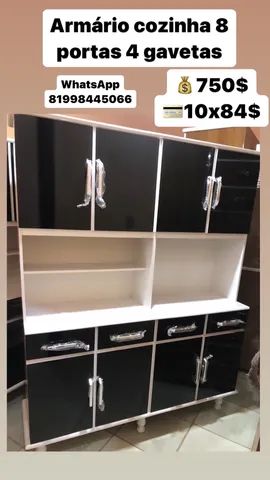 Armário de cozinha Novos 750$ frete grátis 