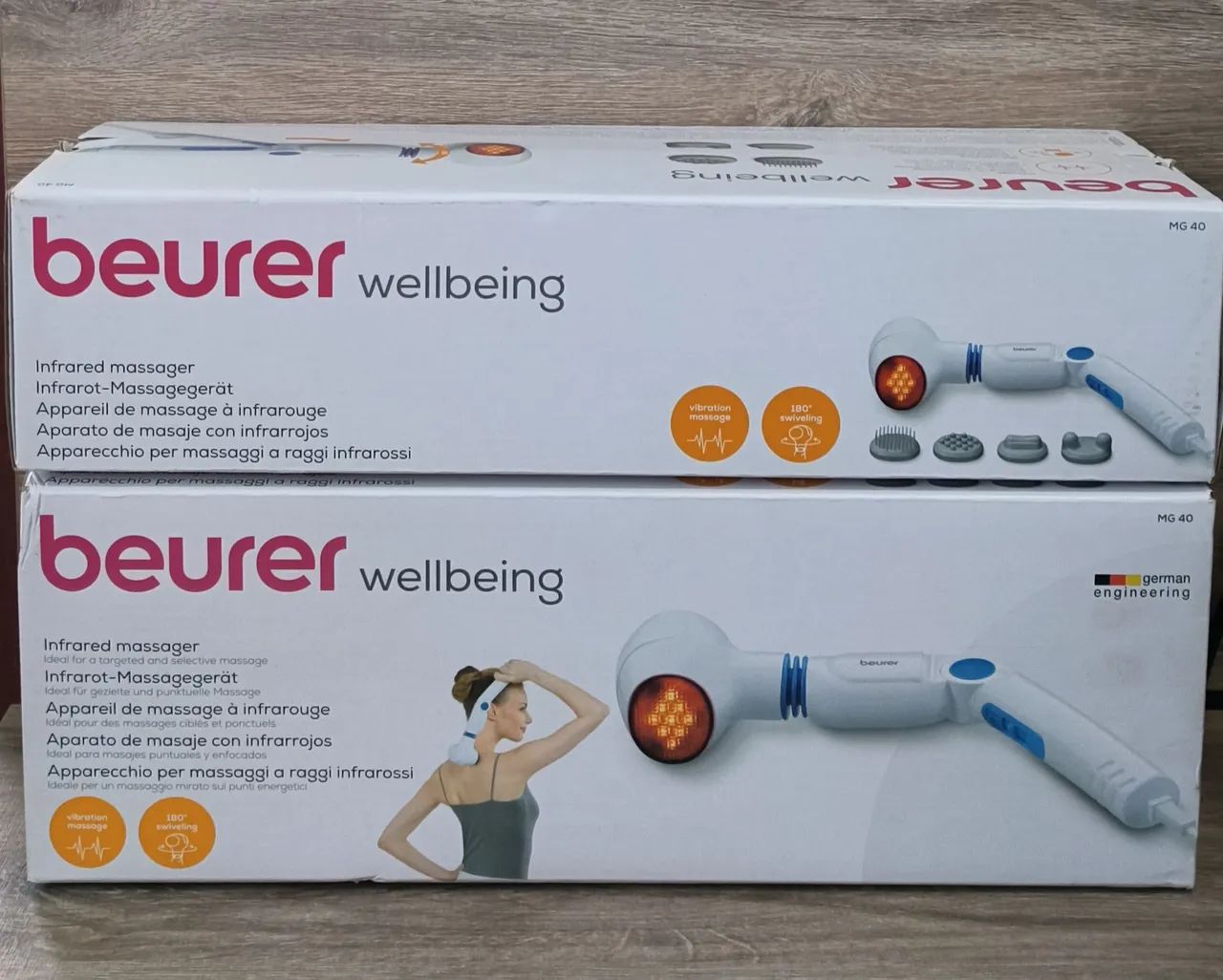 Massageador Alemão Beurer com infravermelho para as Dores mais Intensas.