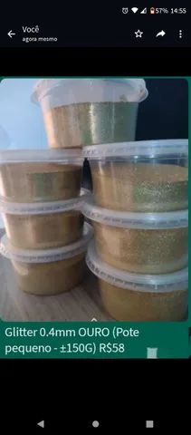 Glitter Ouro 0.4 
