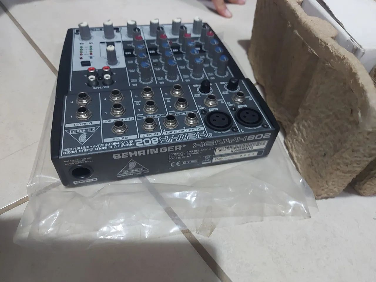 Mesa de som Xenyx 802