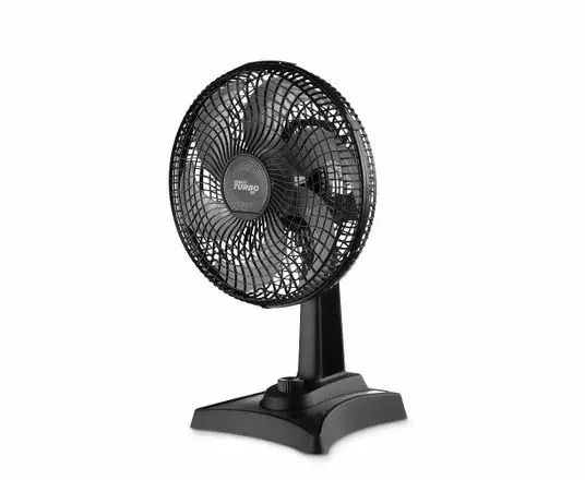 Lacrado Ventilador de Mesa Turbo 6 Hélices 40cm 135W 220V Preto - Multilaser - Foto 3