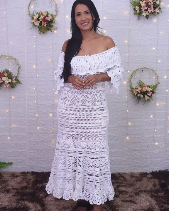 VESTIDO DE CROCHÊ 