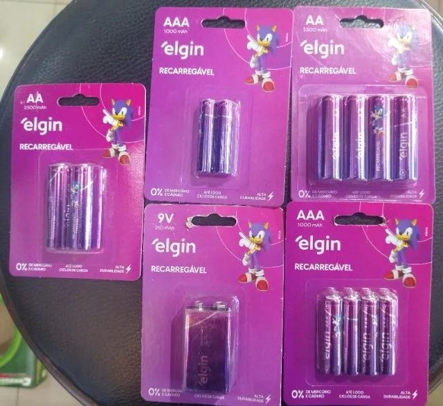Distribuidor de Pilhas Aa, AaA e Baterias 9 Elgin - Jk Eletrônicos - Foto 2