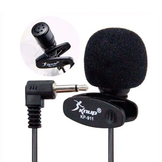 Mini Microfone De Lapela Kp-911 - Foto 4