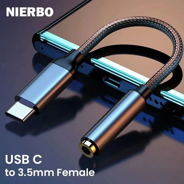 Adaptador Tipo C para P2 NIERBO Original 3.5mm