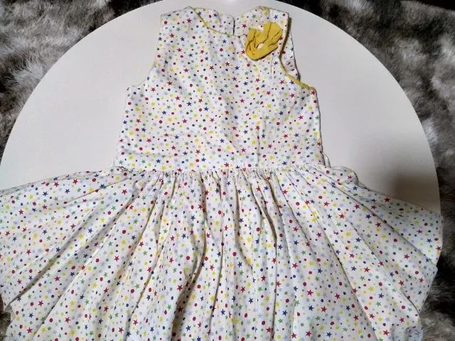 Vestido 4 anos longueti