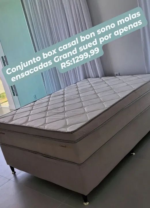 Conjunto Box Casal com Molhas Ensacadas - Grand Sued - Foto 2
